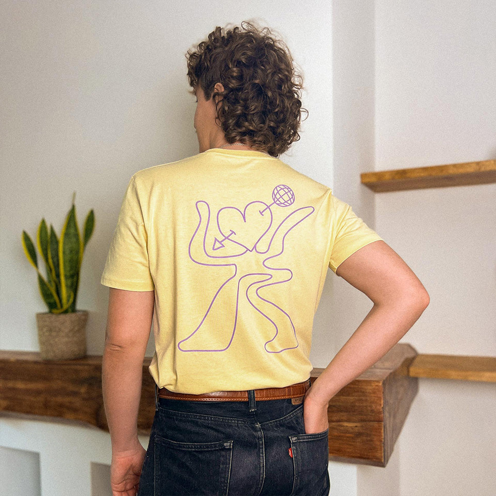 DANCING ARMOR - Camiseta Manteiga Unissex