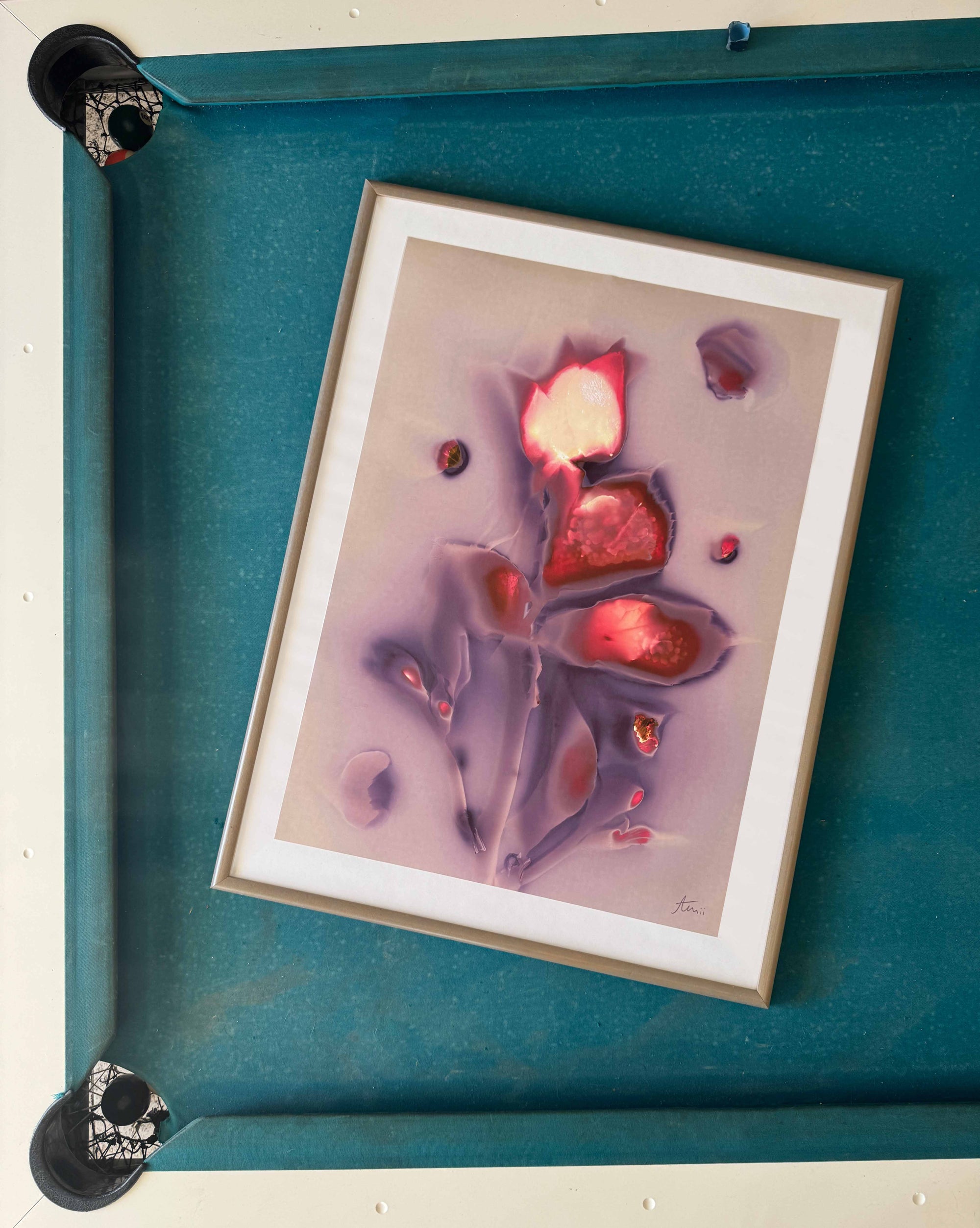 MODERN FLOWER PORTRAIT - Fine Art Print 50x70cm