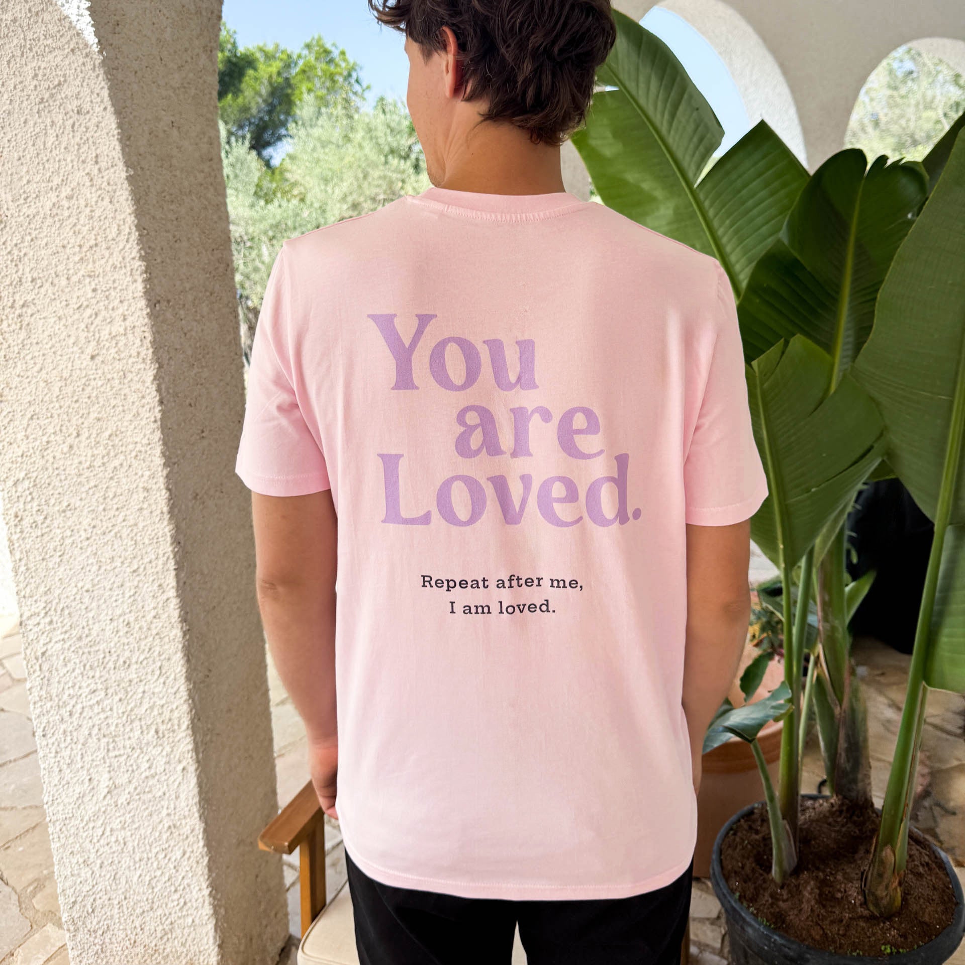 YOU ARE LOVED Pink T-Shirt Unisex