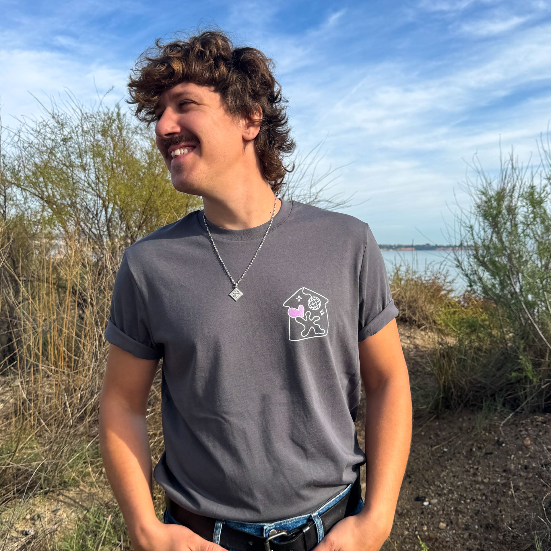 HOUSE THERAPY Anthracite T-Shirt Unisex