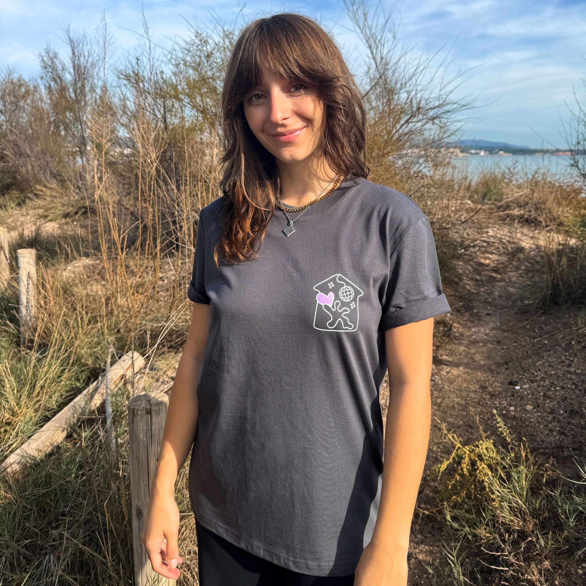 HOUSE THERAPY Anthracite T-Shirt Unisex