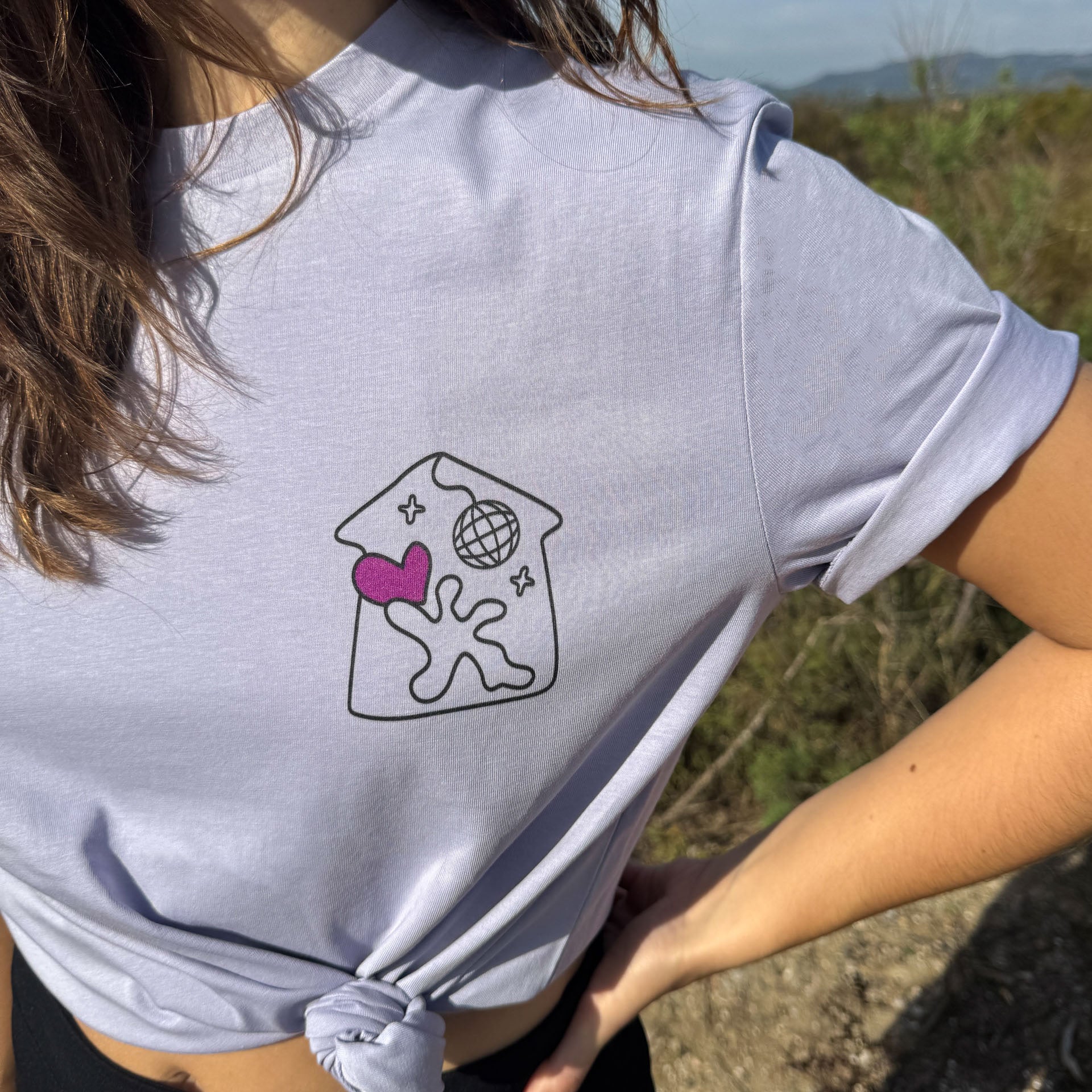 HOUSE THERAPY Lavender T-Shirt Unisex