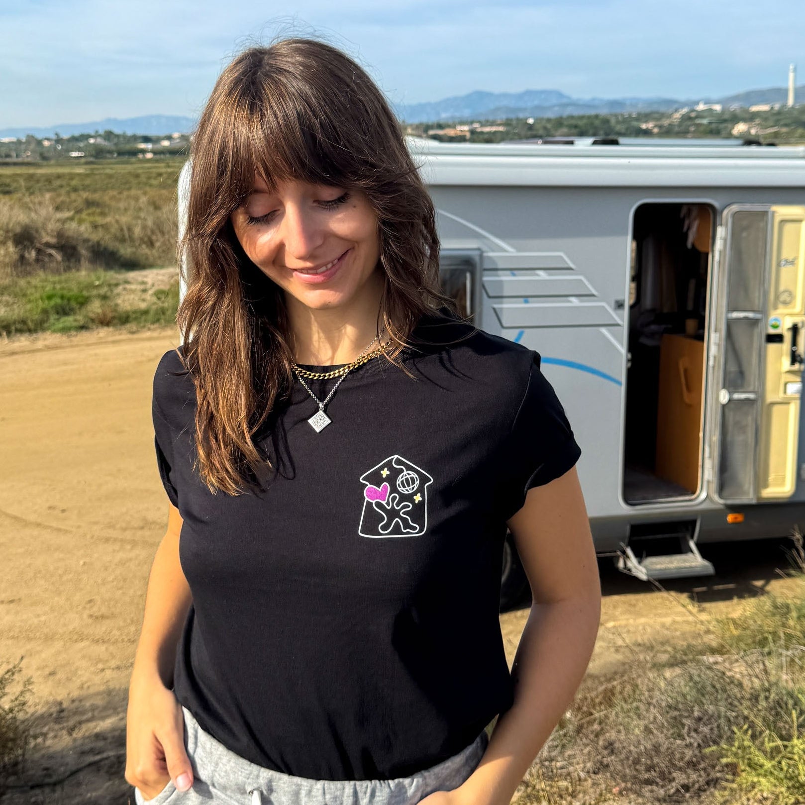 HOUSE THERAPY Black Women’s T-Shirt