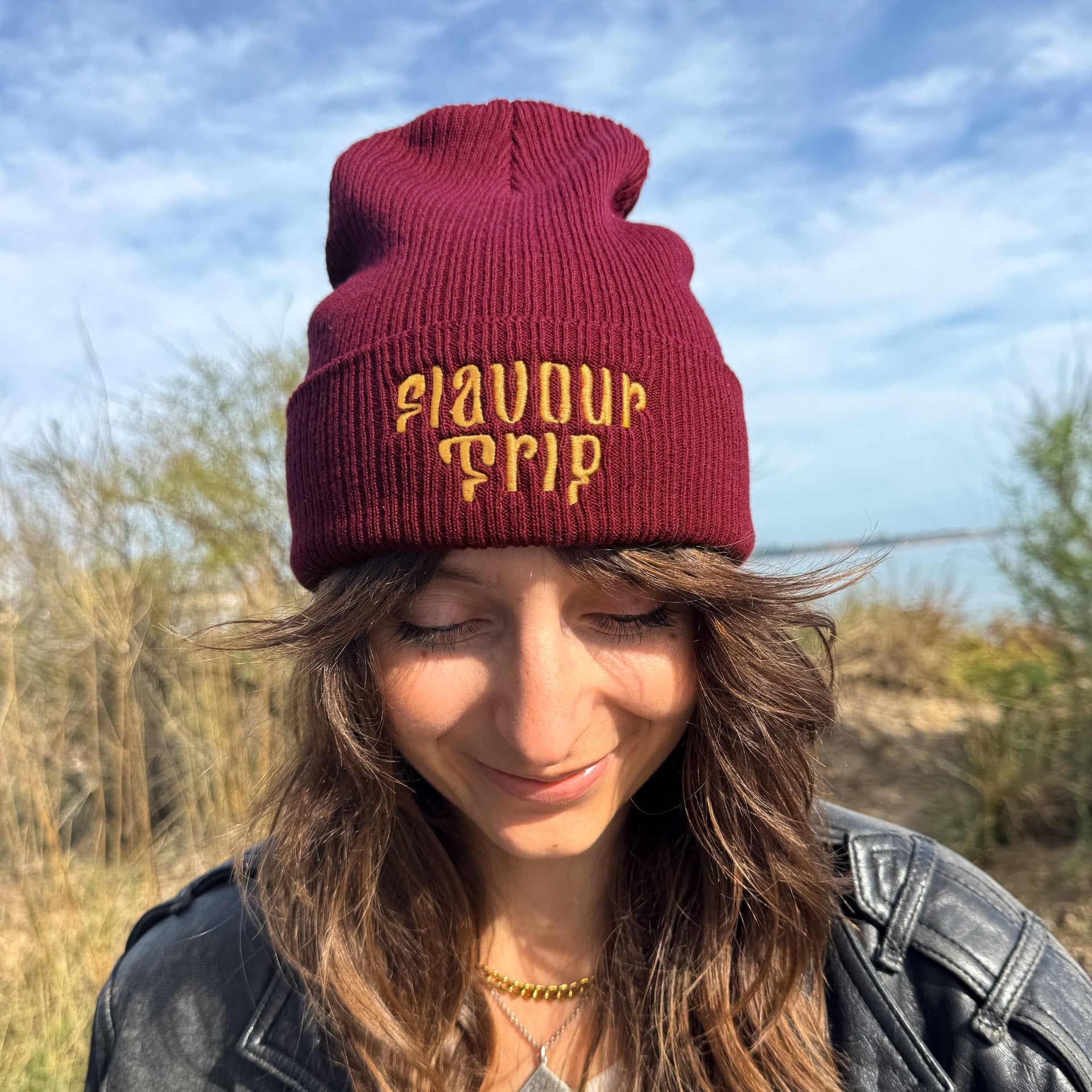 HOUSE HEAD Beanie Burgundy