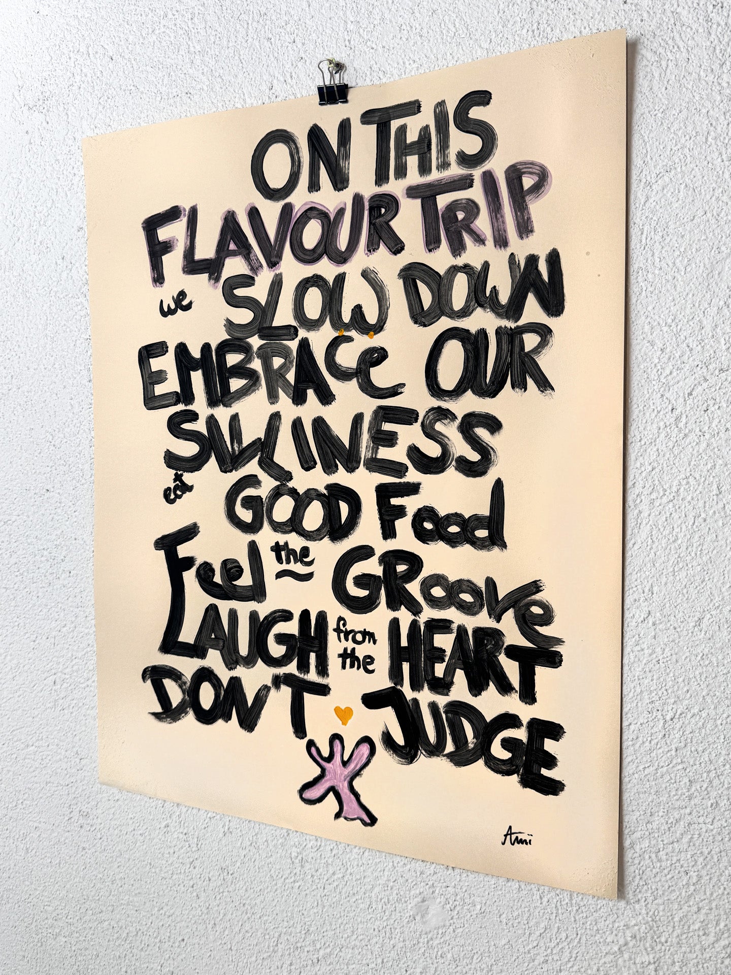 FLAVOUR VALUES Poster