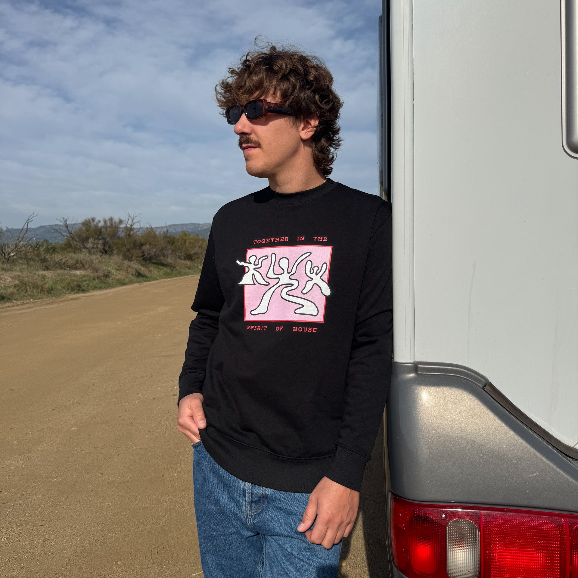 SPIRIT OF HOUSE Black Sweater Unisex