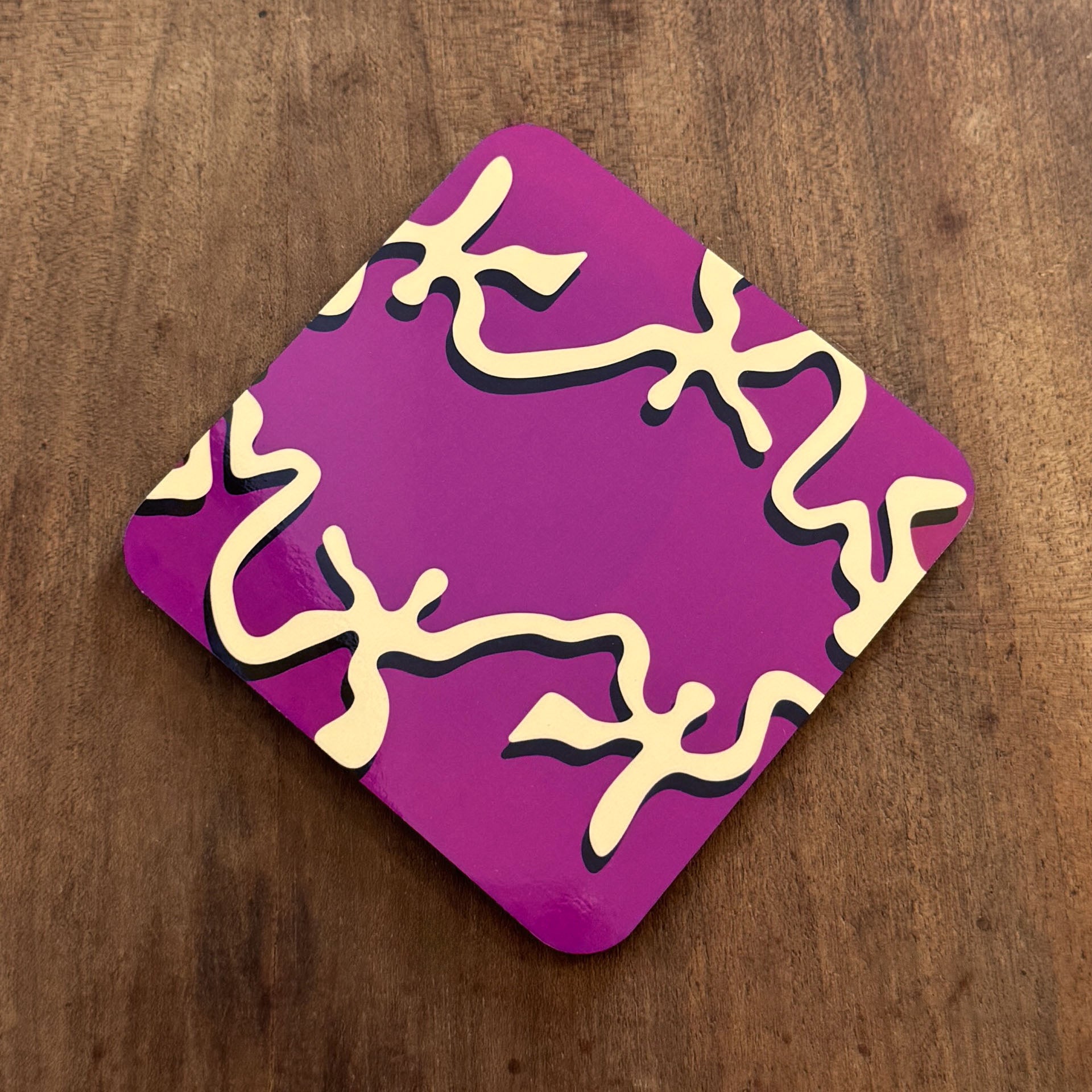GROOVY DRIP Coaster