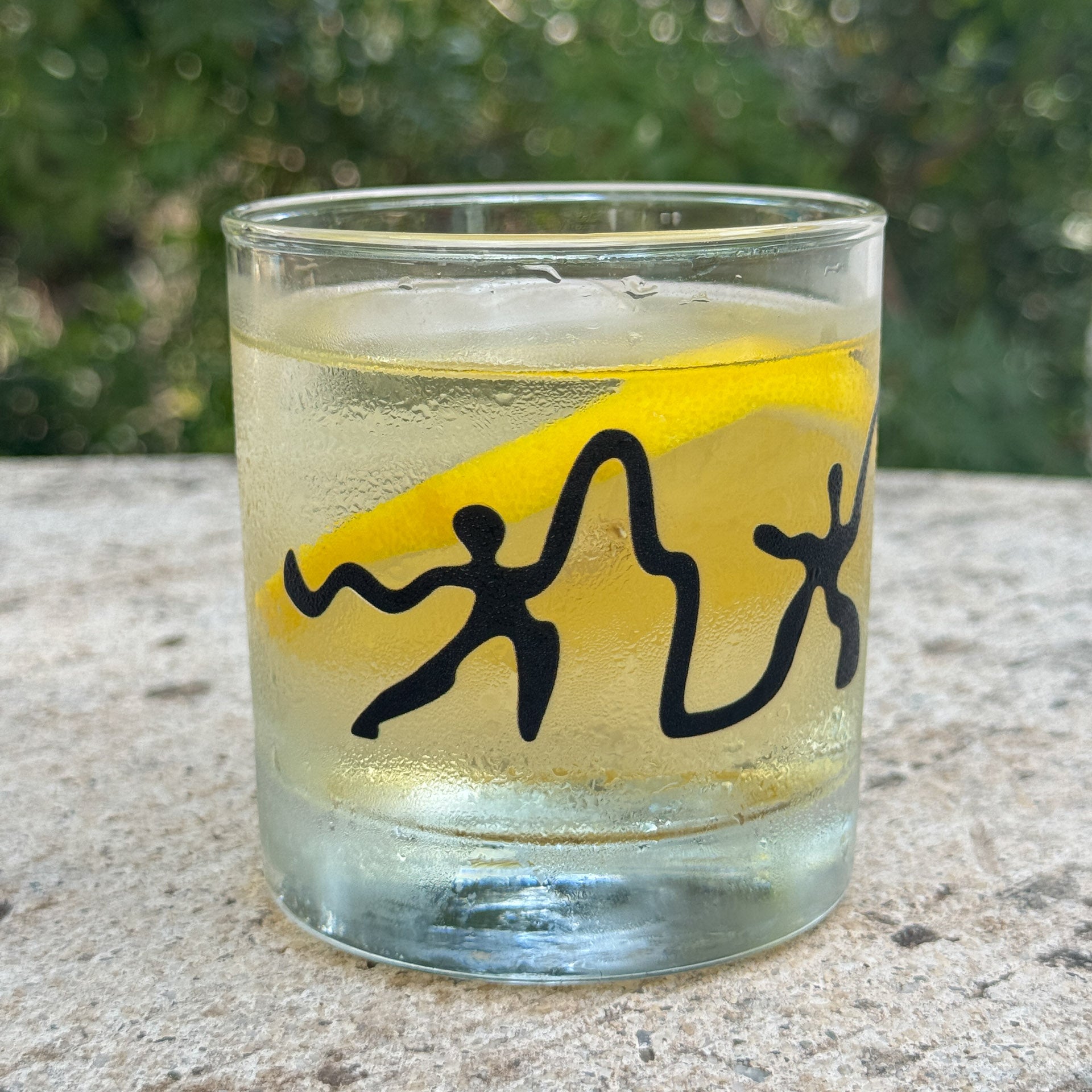 GROOVY SIP Rocks Glass