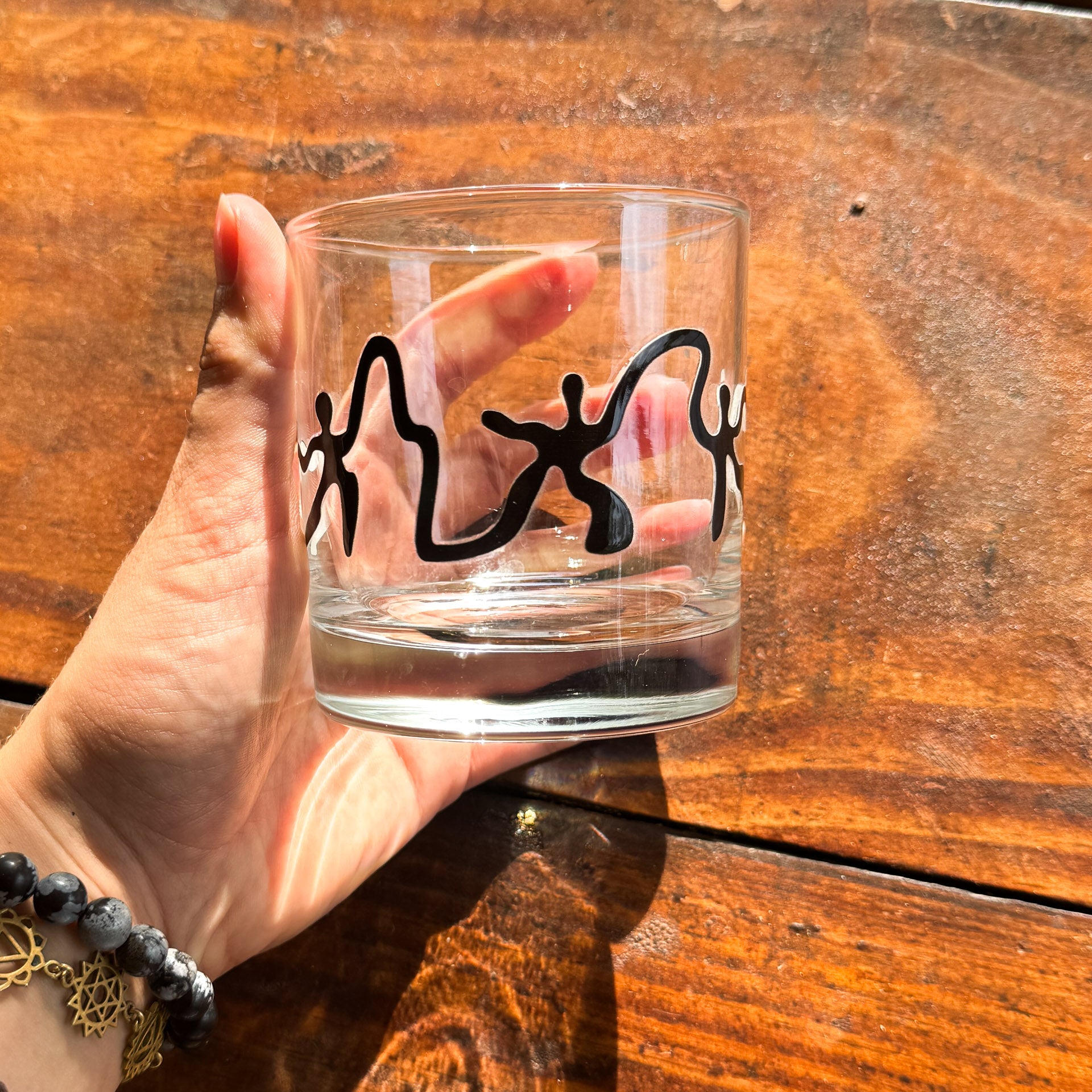 GROOVY SIP Rocks Glass